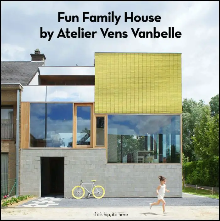 Read more about the article Fun Family Home in Belgium by Atelier Vens Vanbelle
