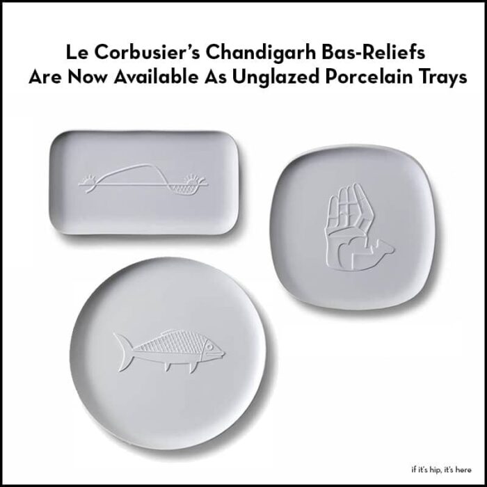 Read more about the article Le Courbusier Chandigarth Trays Made From His Bas-Reliefs
