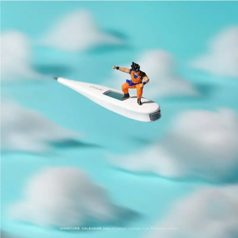 miniature calendar artist