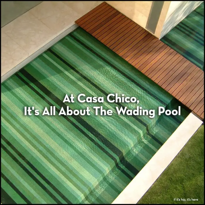 Read more about the article At Casa Chico, It’s All About The Mosaic Wading Pool.