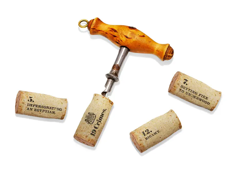 19 crimes corks