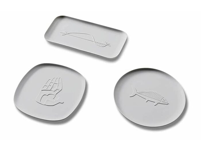 Le Corbusier Chandigarh Trays