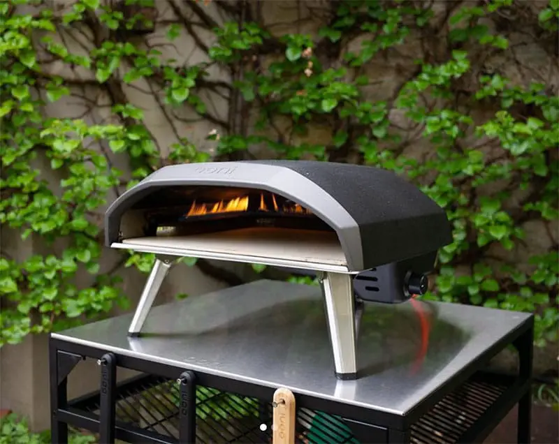 gas powered portable pizza oven