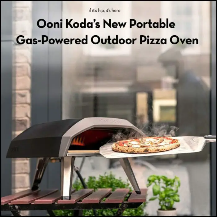 Read more about the article Stylish, Compact Outdoor Pizza Oven Bakes in 60 Seconds.