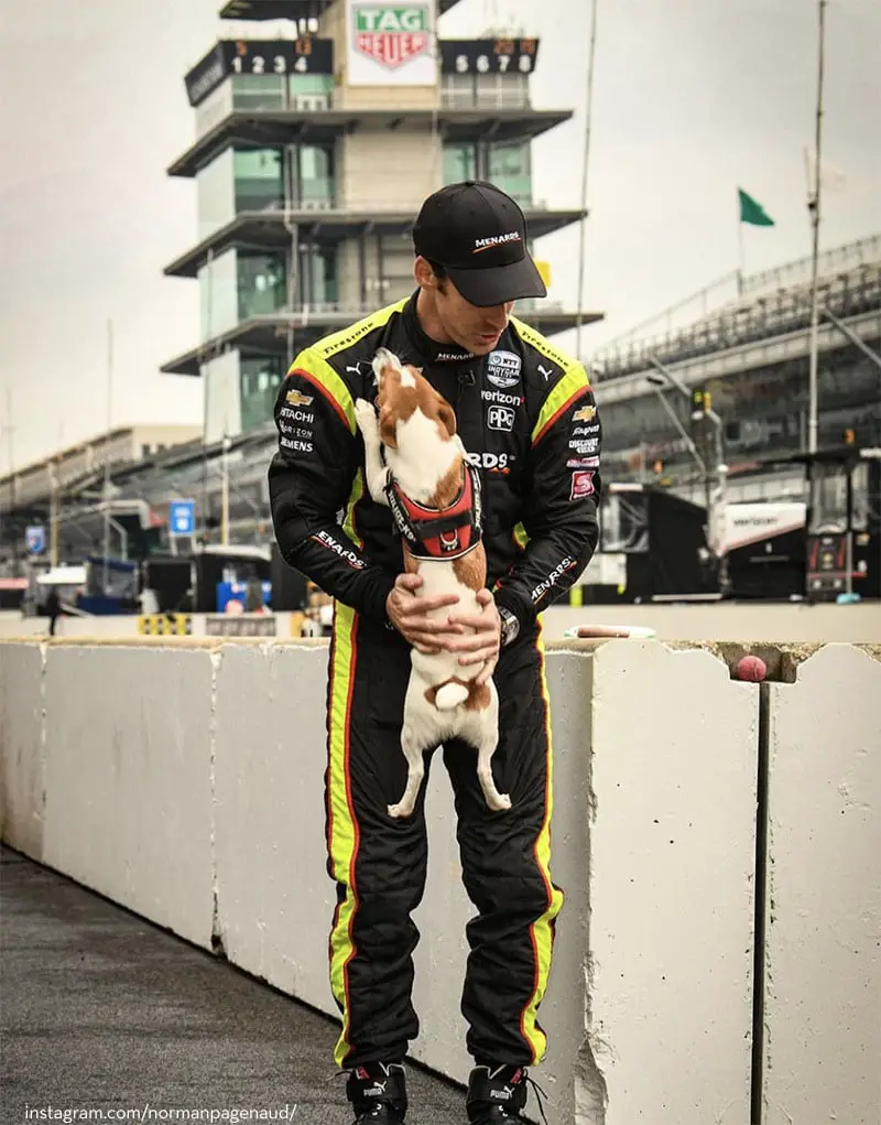 2019 Indy 500 winner simon pagenaud and jrt Norman