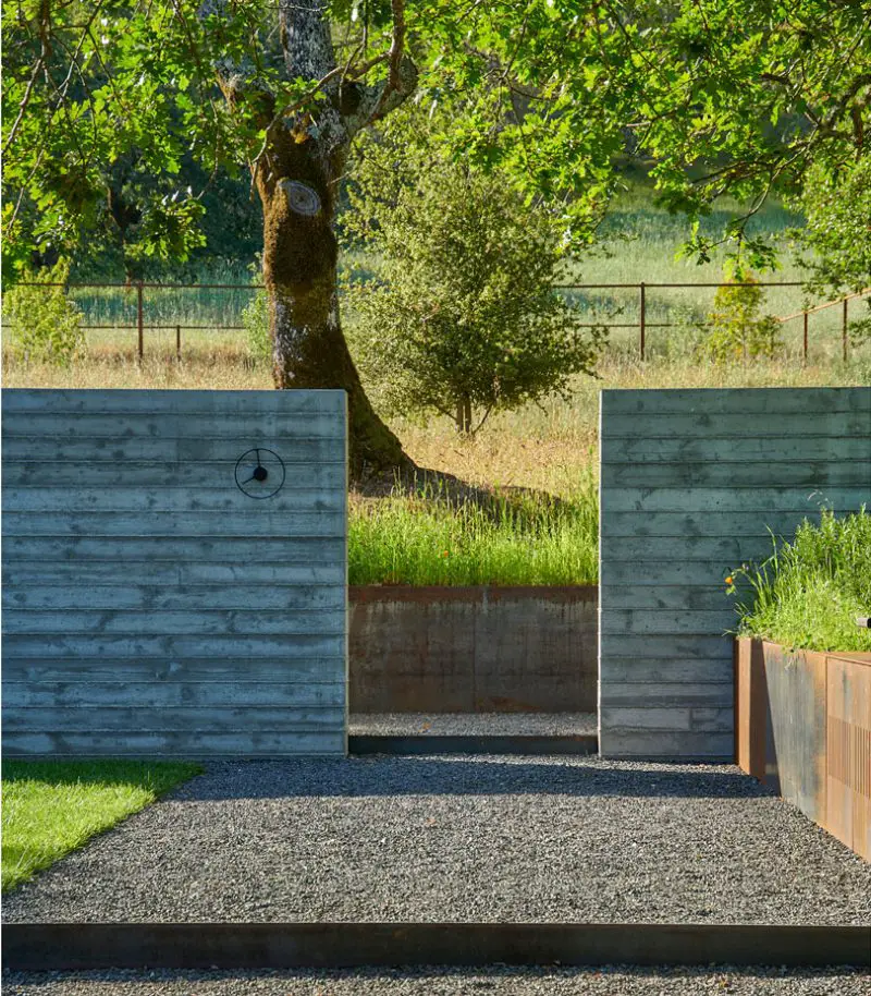 hocker landscape design for sonoma residence