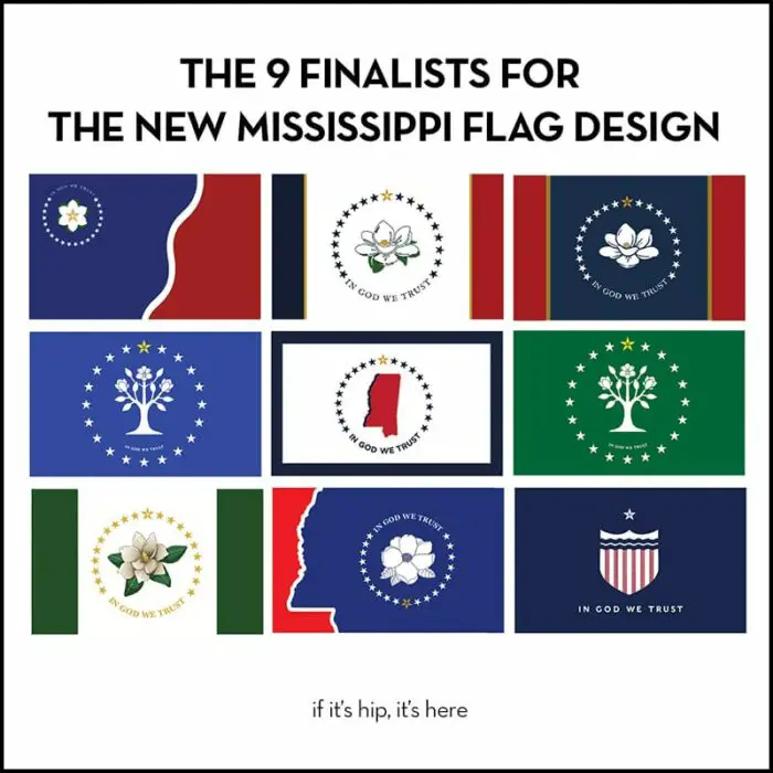 Finalists For The New Mississippi Flag Design