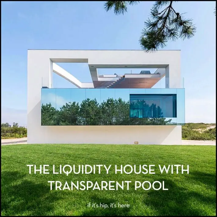 liquidity house with transparent pool