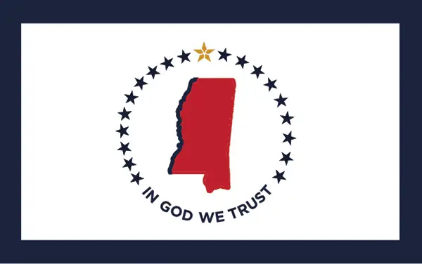 Mississippi Flag design 6