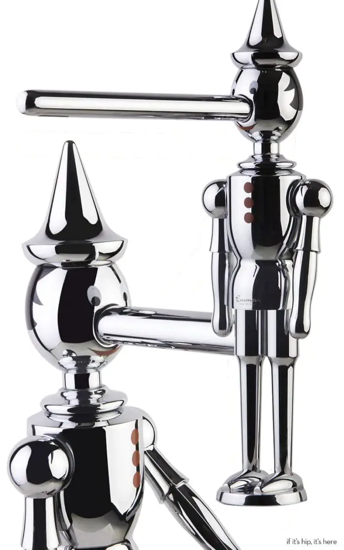 Pinocchio faucet chrome & cu