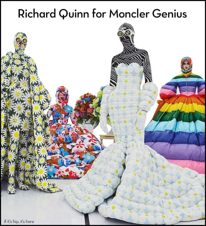 Read more about the article Richard Quinn’s Down Gowns and RTW Collection for Moncler Genius