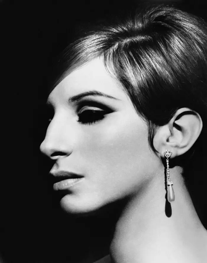 babs with pearl earring LA steve schapiro