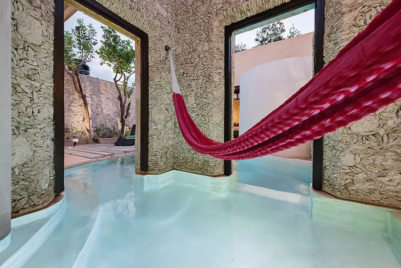 casa xolotl courtyard pool 7