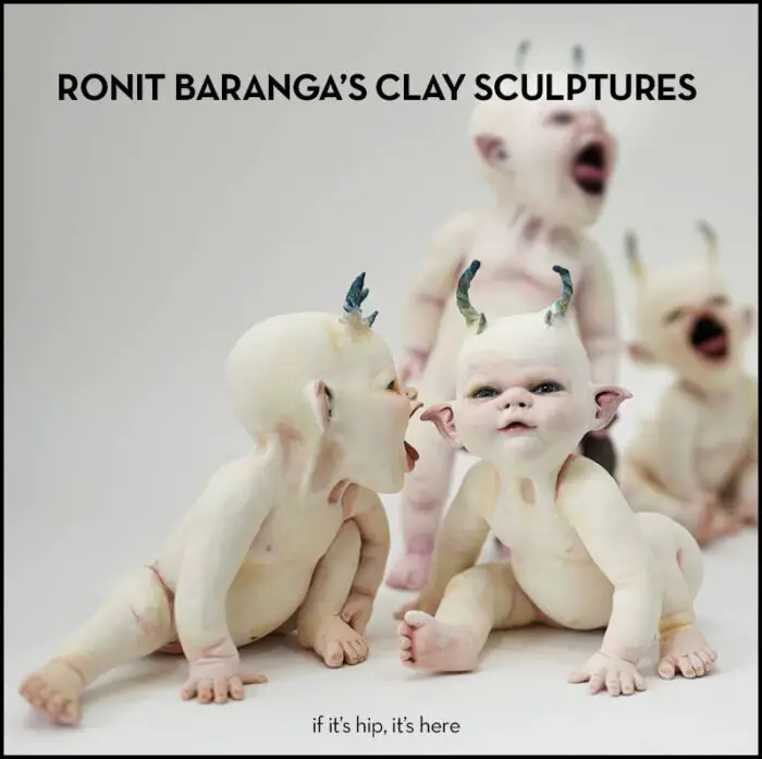 ronit barnaga clay sculptures