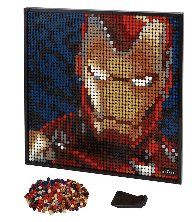 Iron Man lego art kit