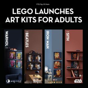 LEGO Launches Art Kits for Adults With Soundtracks To De-Stress