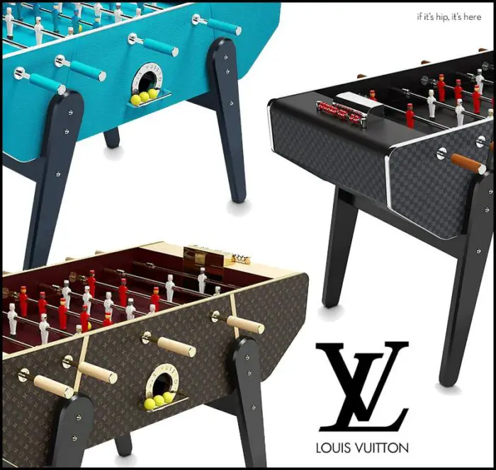 Louis Vuitton Football, Foosball, Ping Pong Table & More