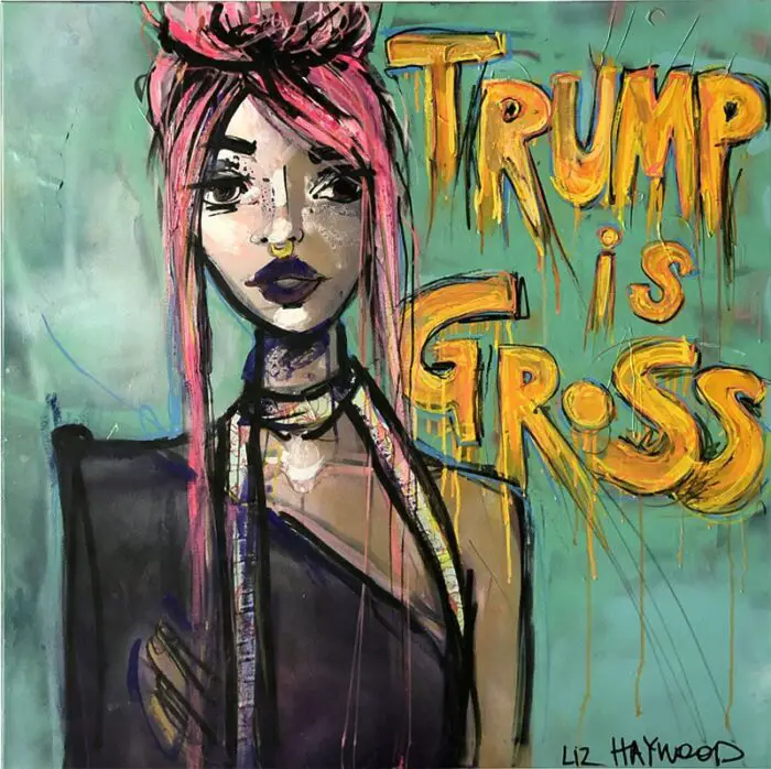 Read more about the article Feminist and Anti-Trump Art That’s As Fun As It Is Furious.