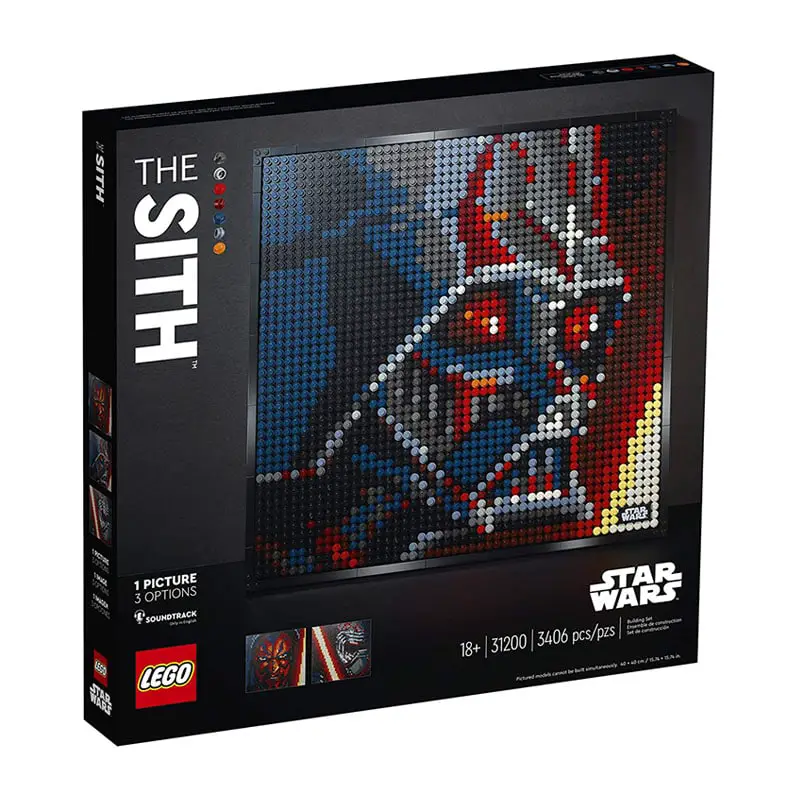 lego star wars art kit box front