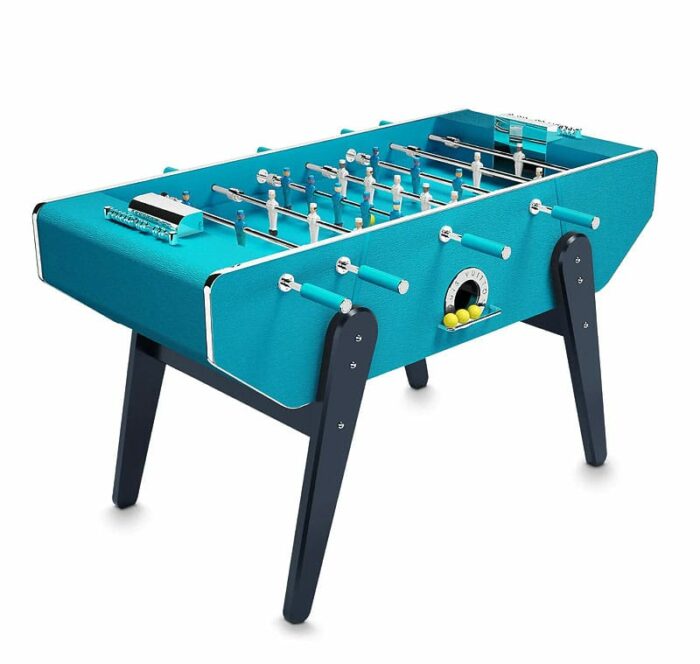 Louis Vuitton EPI Cyan Leather foosball table