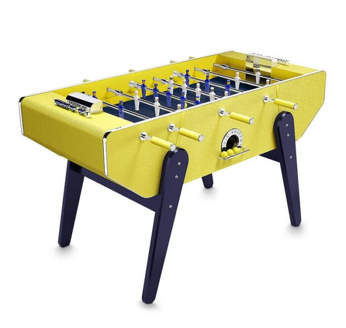 Louis Vuitton EPI Leather Pistachio foosball table