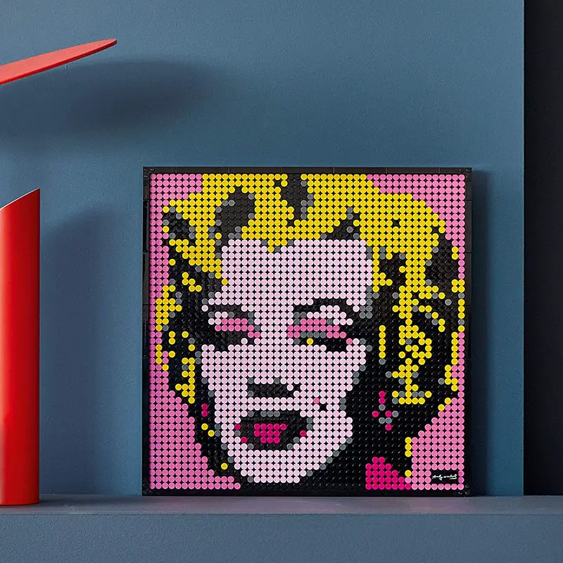 warhol lego art kit