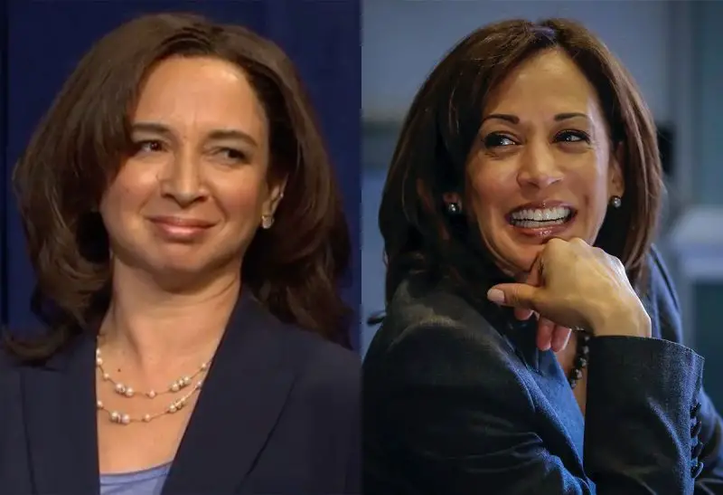 maya rudolph as kamala harris on SNL