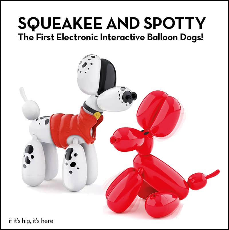 Interactive balloon dog toys