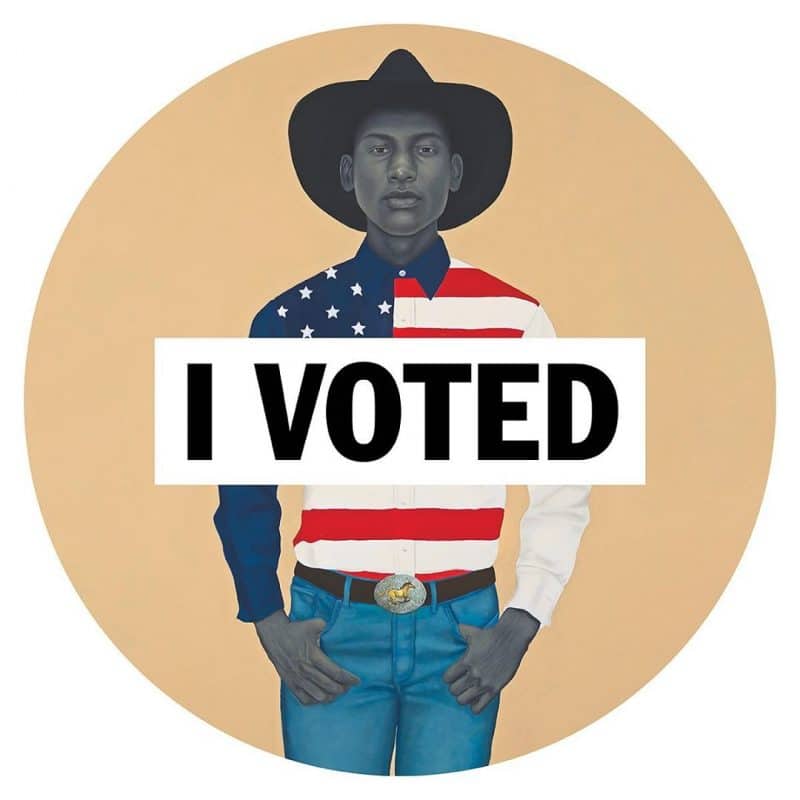 Amy Sherald i voted