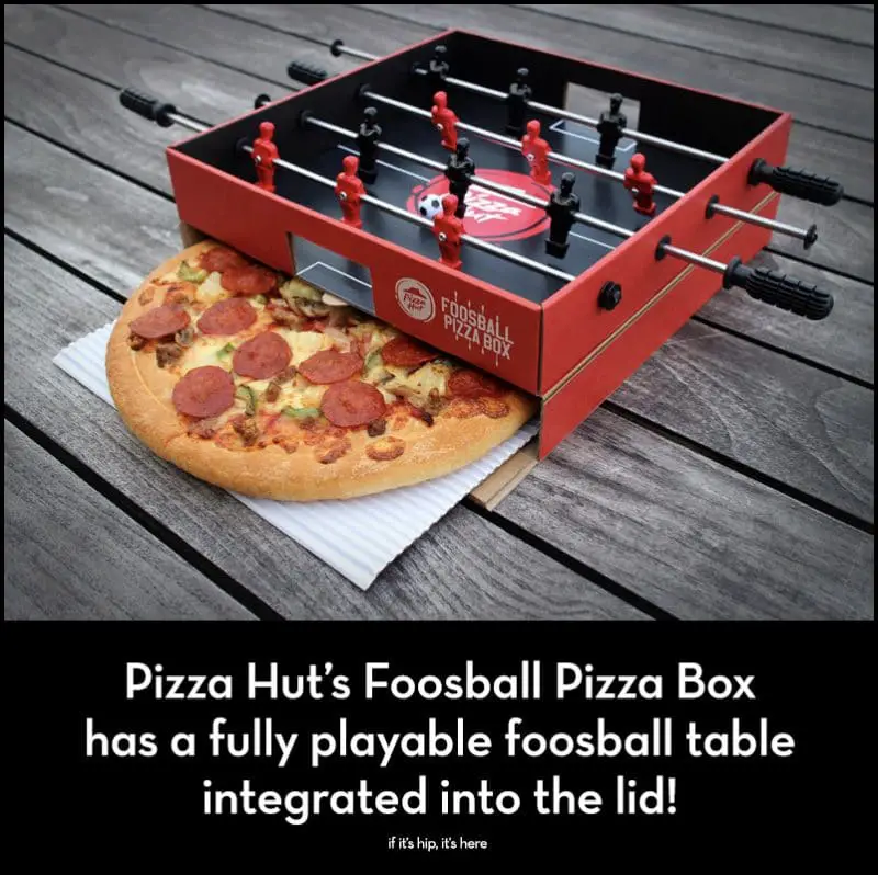 Foosball Pizza Box