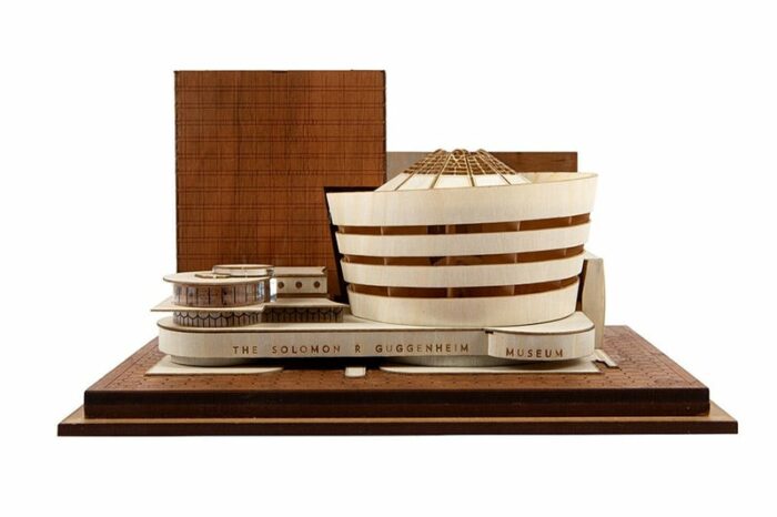 Guggenheim wooden model