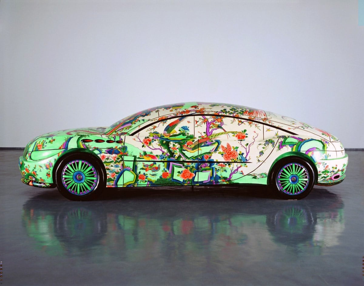 Porcelain Painted Cars by Artist Ma June If It's Hip, It's Here