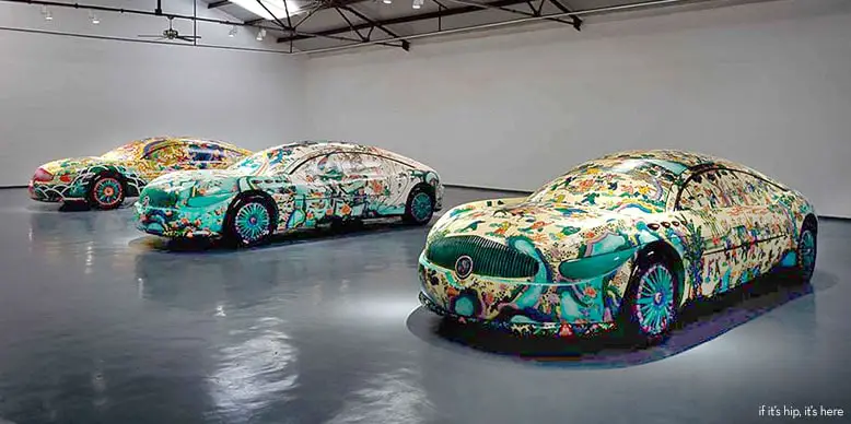 Ma Jun three full size porcelain cars IIHIH