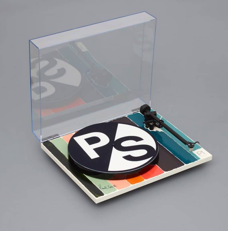 Sir Paul Smith, “Artist Stripe” turntable