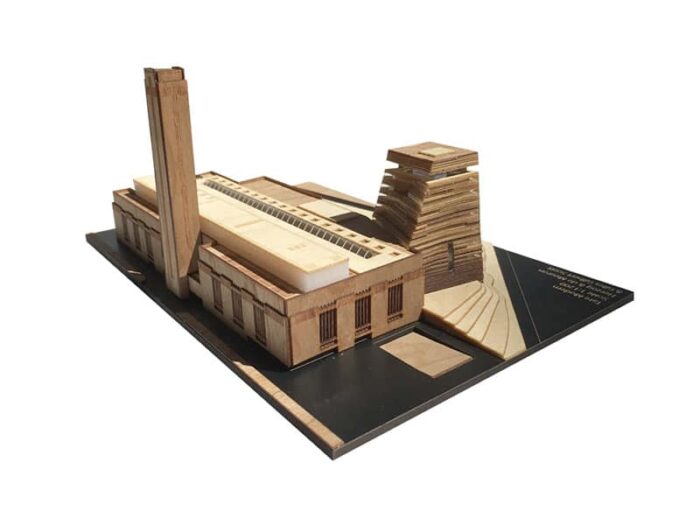 Tate Modern wood model little building co