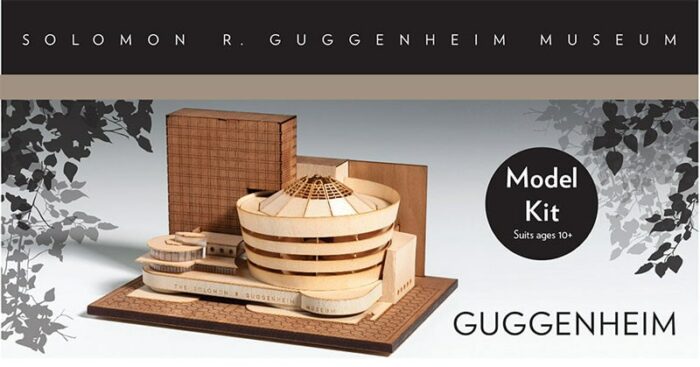 guggenheim museum model kit