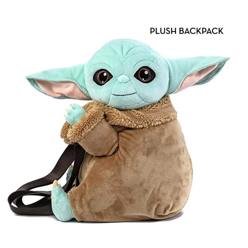 DISNEY LOUNGEFLY PLUSH BABY YODA BACKPACK