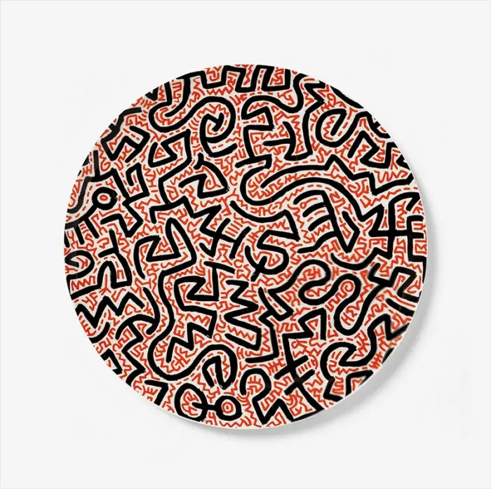 Keith Haring Plate