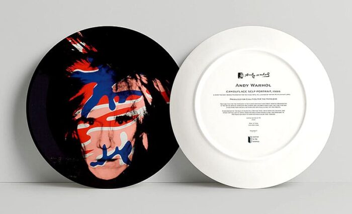 andy warhol plate