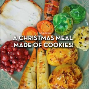 These Christmas Meals Are Made of Cookies! And You Can Order Them!