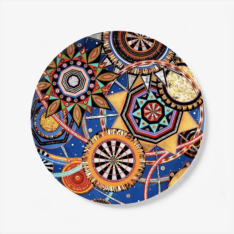 fred tomaselli plate