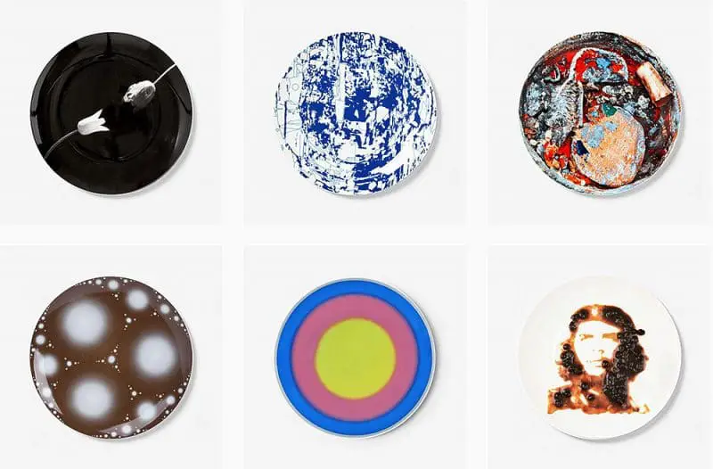 artist plates for charity