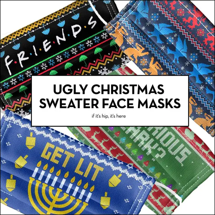 Read more about the article Ugly Christmas Sweater Face Masks!