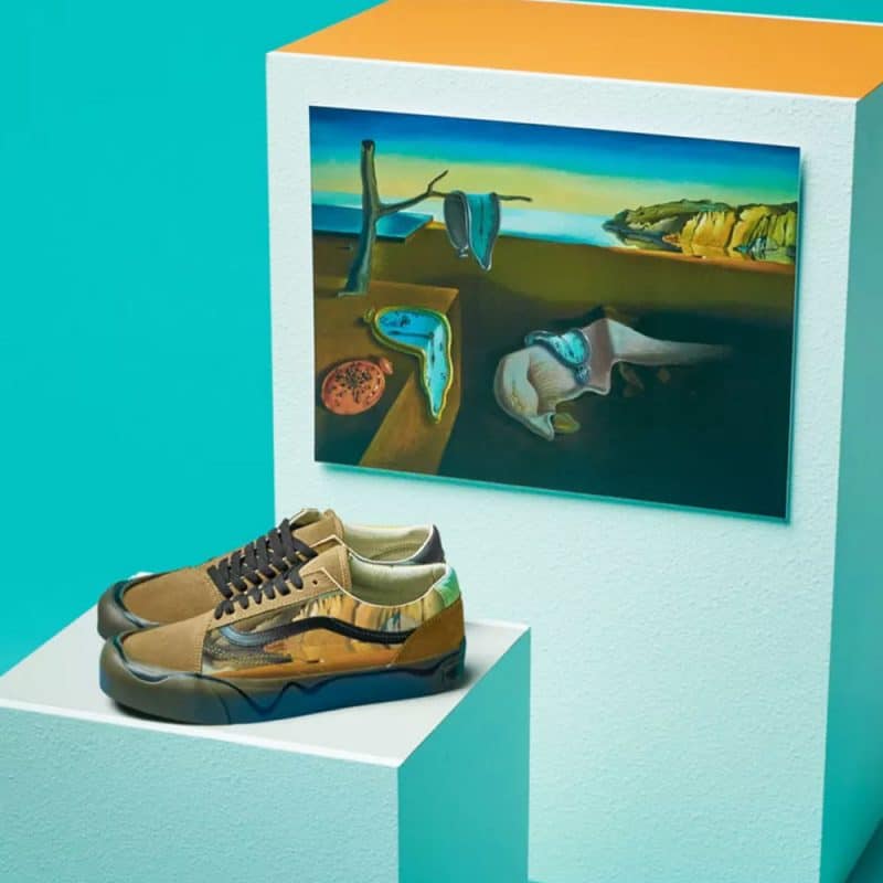 Dali art and shoes