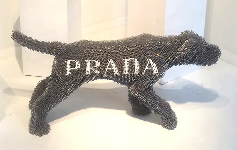 Herb williams Prada Crayon dog