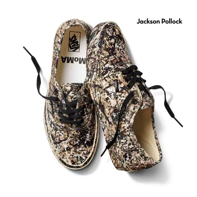jackson pollock MoMA Vans