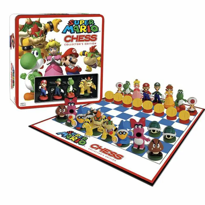 Super mario chess set