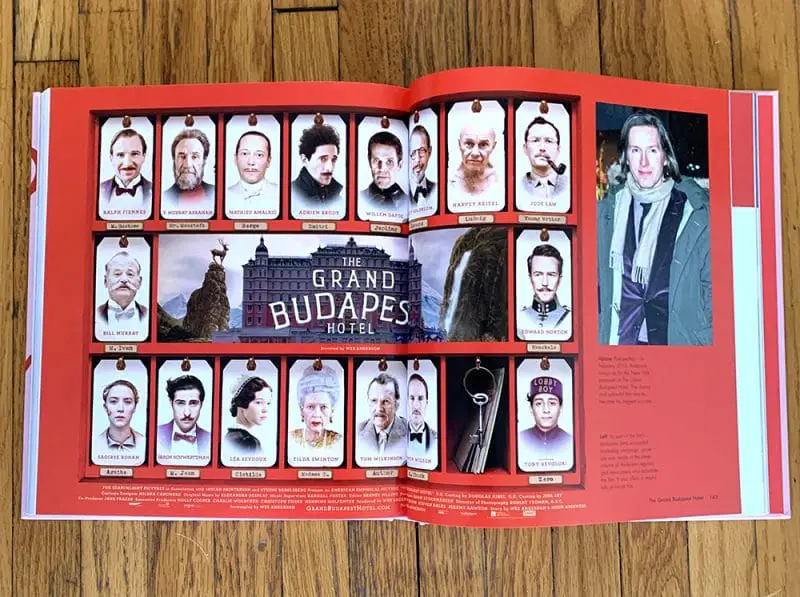 grand budapest hotel cards spread