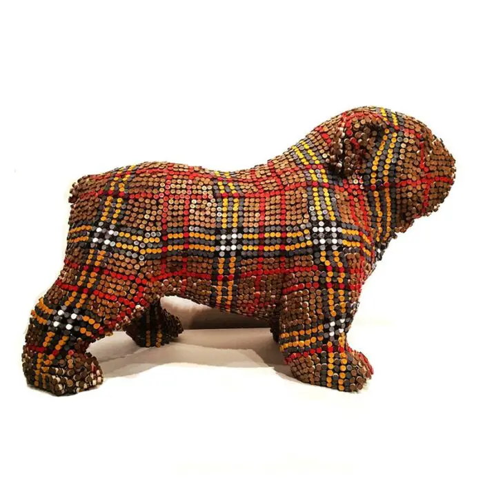 herb williams Burberry crayon bulldog