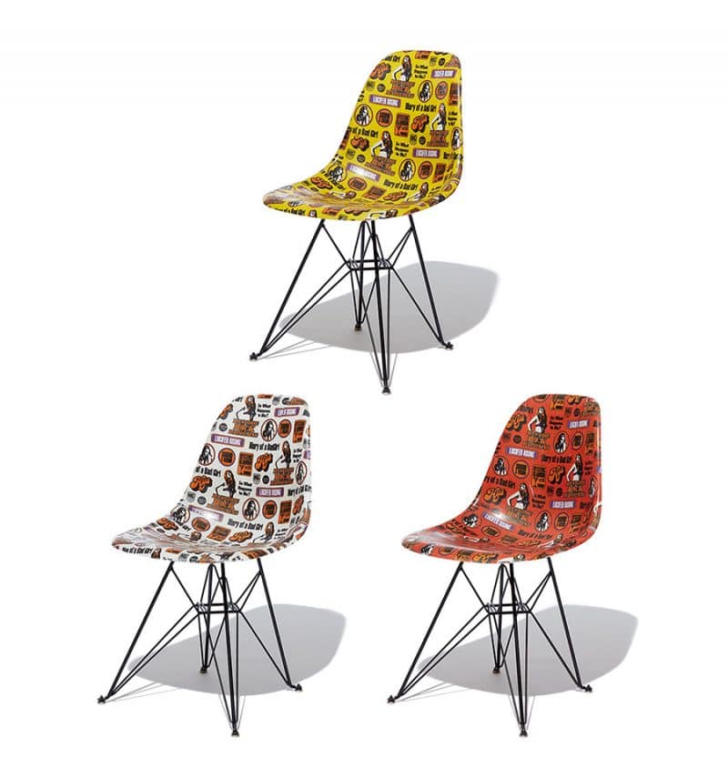 modernica hysteric glamour shell chairs